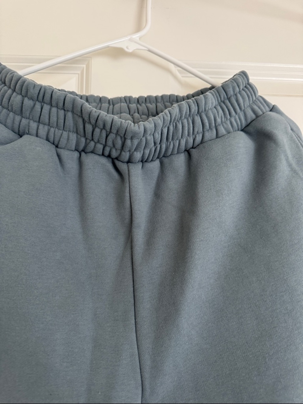 COMFRT Cozy High-Waist Slate Blue Jogger Pants - Picture 6 of 6